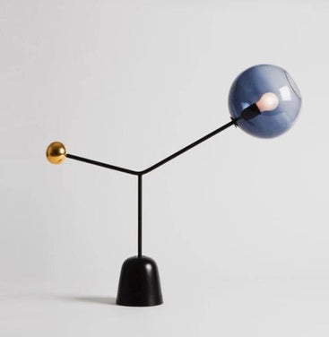 LYXEN™ Luno – Nordic Frosted Glass Table Lamp