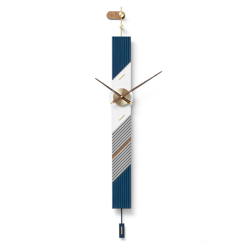 Lyxen VertiTime™ – Minimalist Nordic Vertical Wall Clock