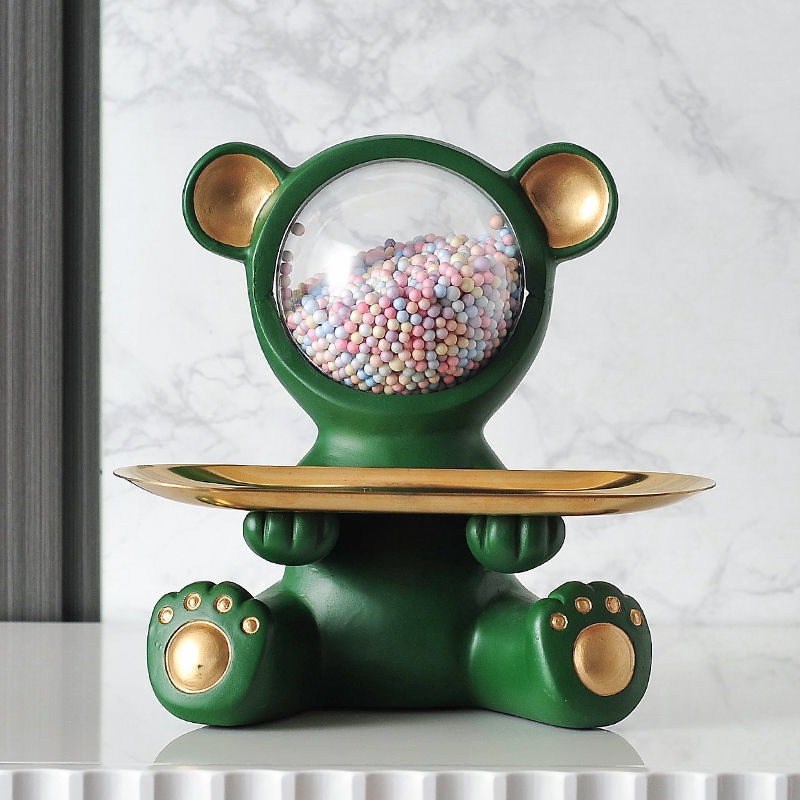 Lyxen AstroBear – Light Luxury Cartoon Storage Tray
