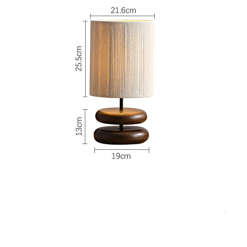 LYXEN™ Mori – Japanese Wooden Bedside Lamp