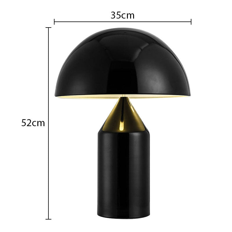 Lyxen GlowForm™ – Modern Decorative Metal Bedside Lamp