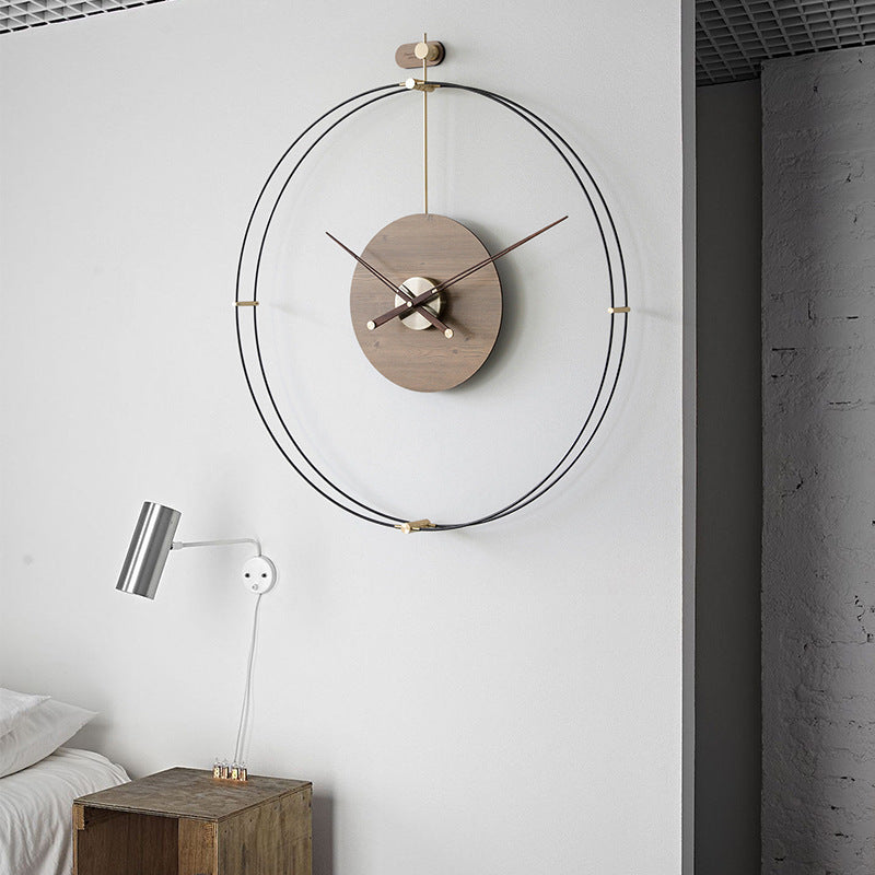 Lyxen LuxeTime™ – Spanish Nordic Wall Clock | Modern Light Luxury Design