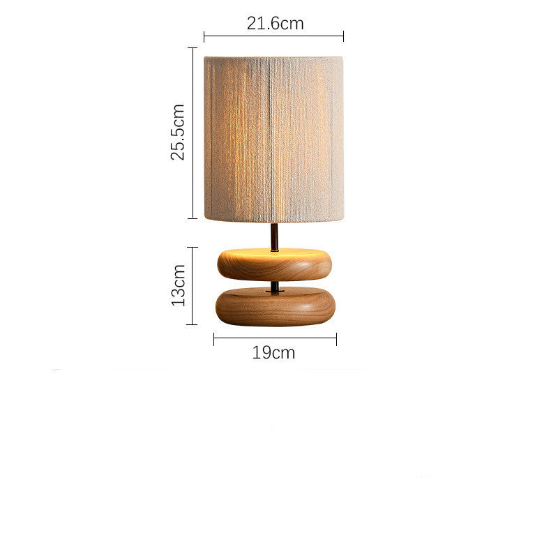 LYXEN™ Mori – Japanese Wooden Bedside Lamp