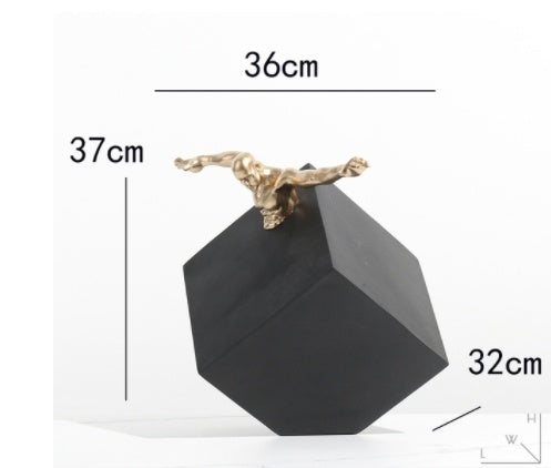 Lyxen Sculptura Series – Modern Resin Art Decor