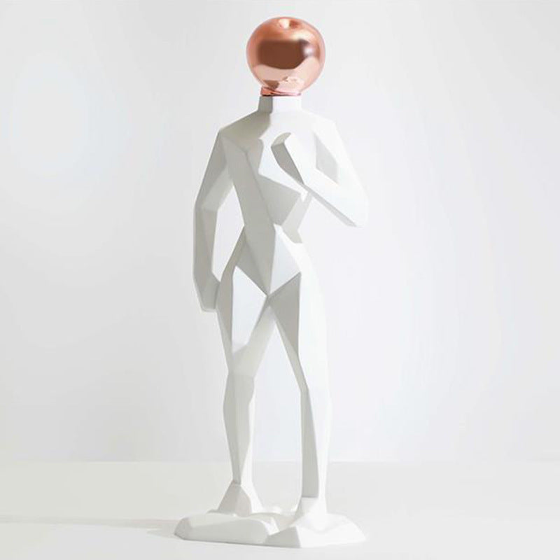 Lyxen Planet Man – Abstract Character Sculpture