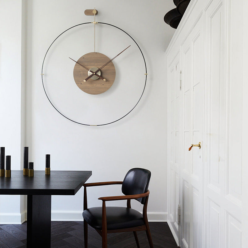 Lyxen LuxeTime™ – Spanish Nordic Wall Clock | Modern Light Luxury Design