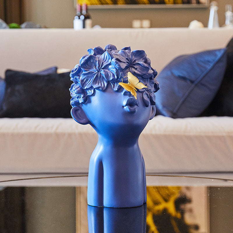 Lyxen Spring Blossoms – Modern Resin Sculpture