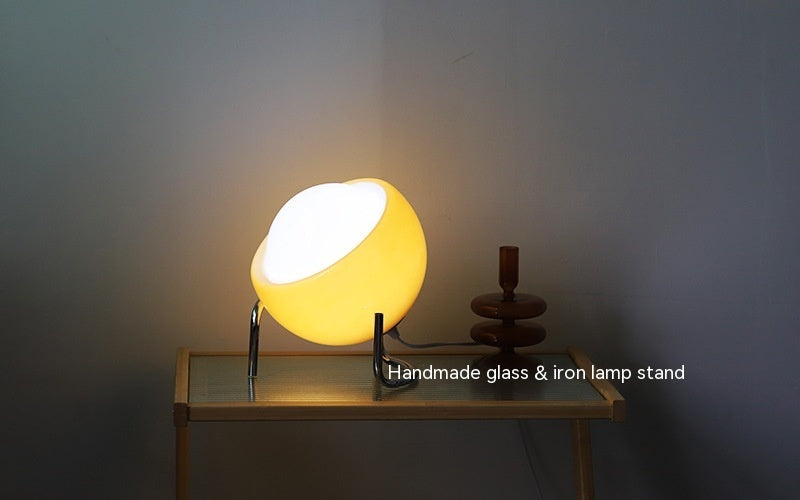 LYXEN™ Planet Glass Lamp – Japanese Bauhaus Edition