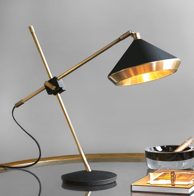 LYXEN™ Luno – Nordic Frosted Glass Table Lamp