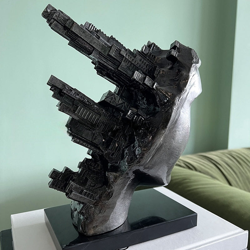 Lyxen Architect Series – Metal Portrait Sculpture