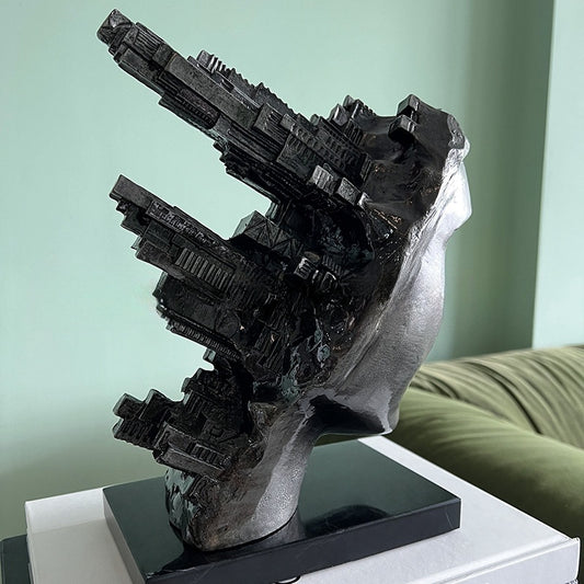 Lyxen Architect Series – Metal Portrait Sculpture