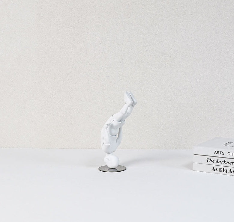 Lyxen™ Balance Child – Handstand Boy Sculpture