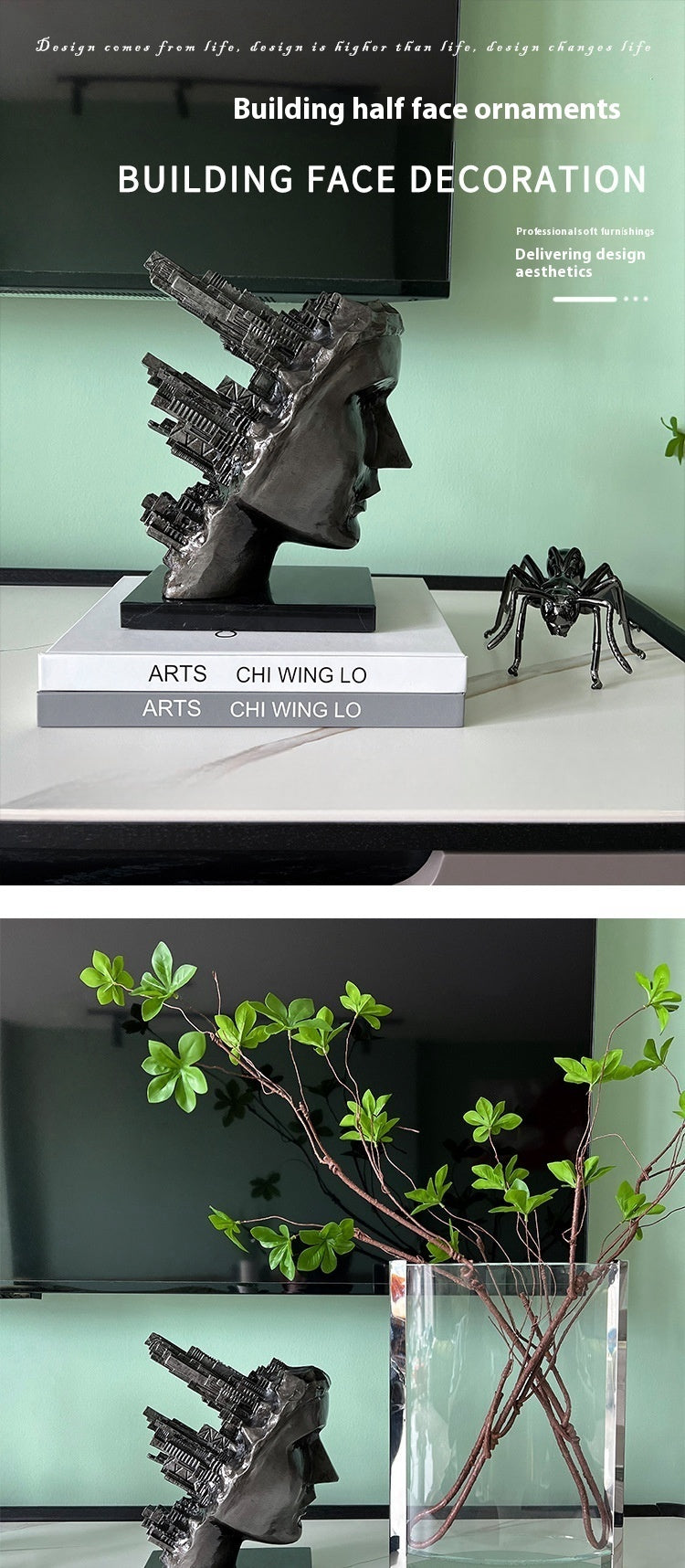 Lyxen Architect Series – Metal Portrait Sculpture