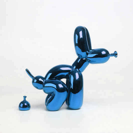 Lyxen Balloon Pup – Mini Pop Art Resin Sculpture