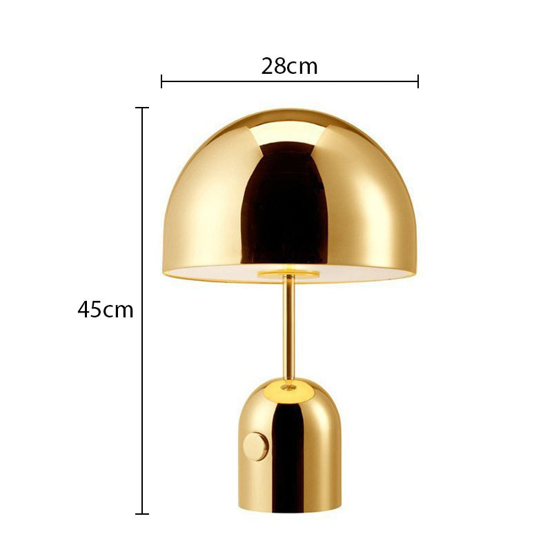 Lyxen GlowForm™ – Modern Decorative Metal Bedside Lamp