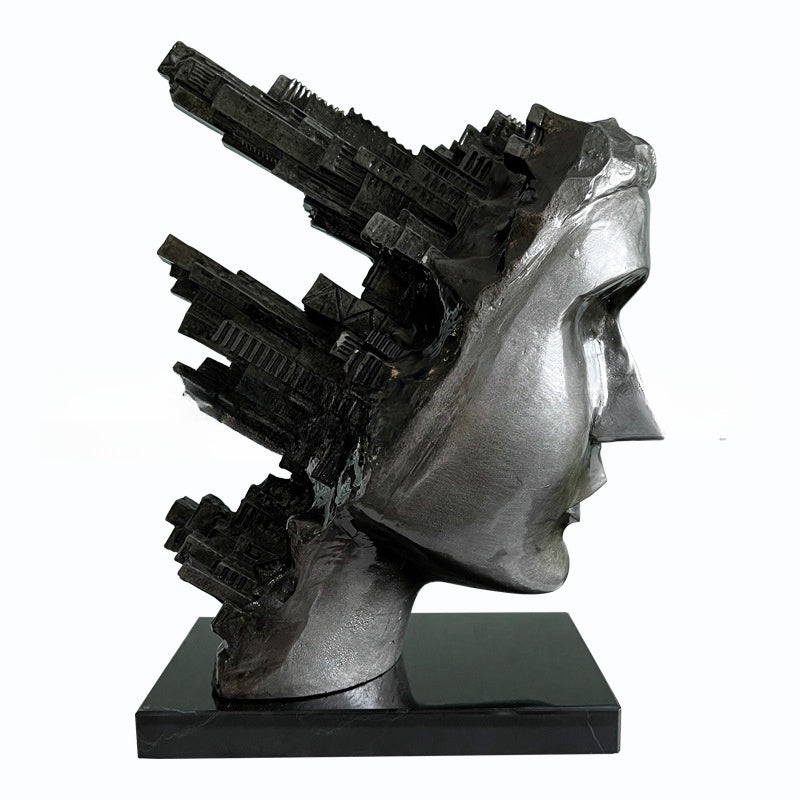 Lyxen Architect Series – Metal Portrait Sculpture