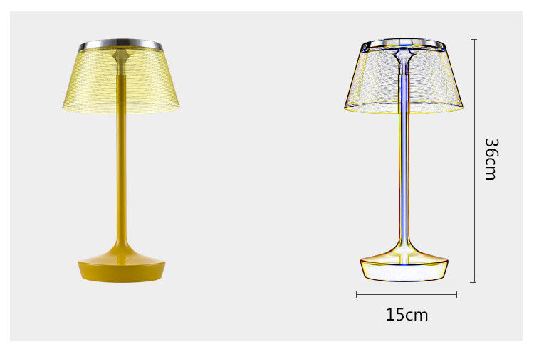 Lyxen Solune™ Acrylic Alloy Bedside Lamp