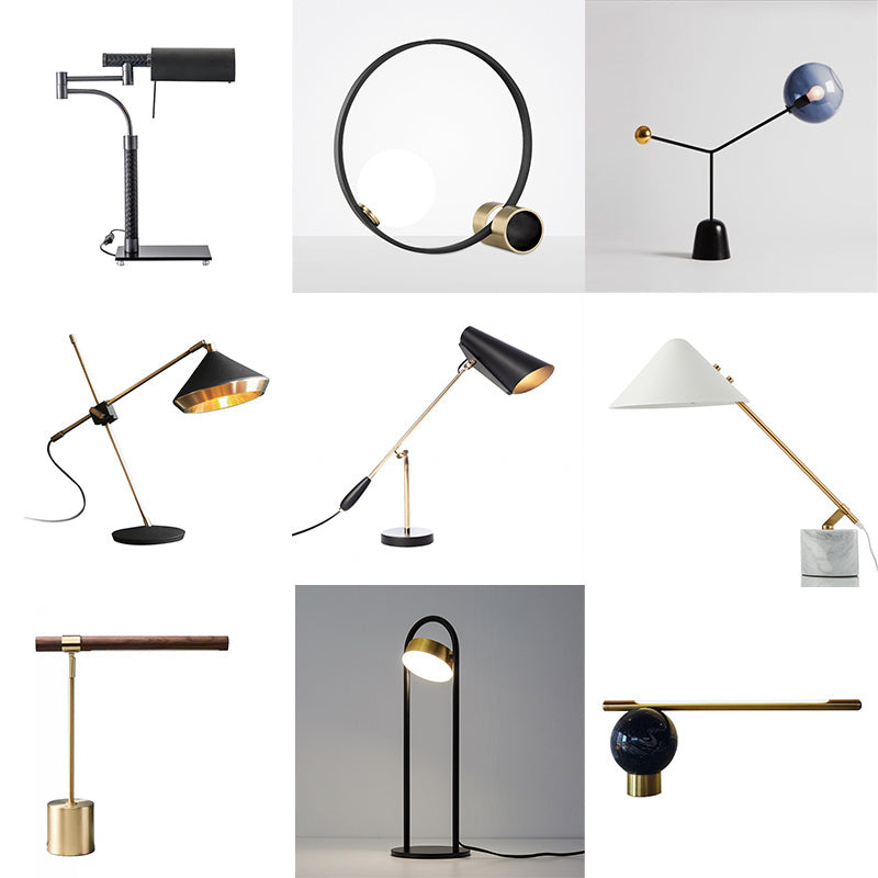 LYXEN™ Luno – Nordic Frosted Glass Table Lamp