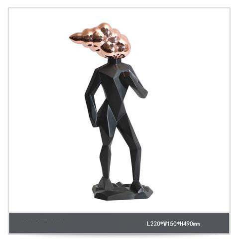 Lyxen Planet Man – Abstract Character Sculpture