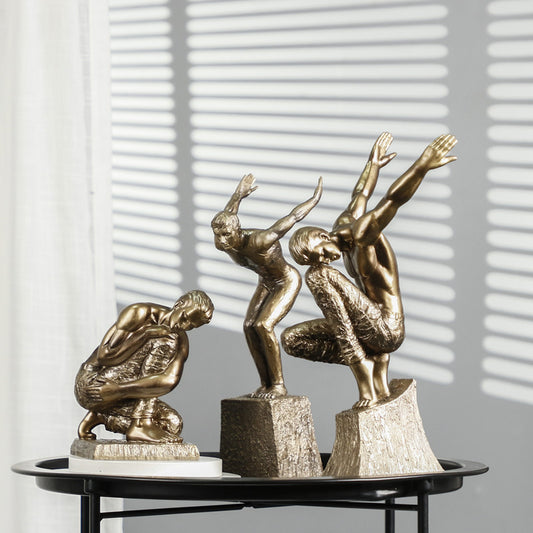 Lyxen Essence Series – Minimalist Resin Sculptures