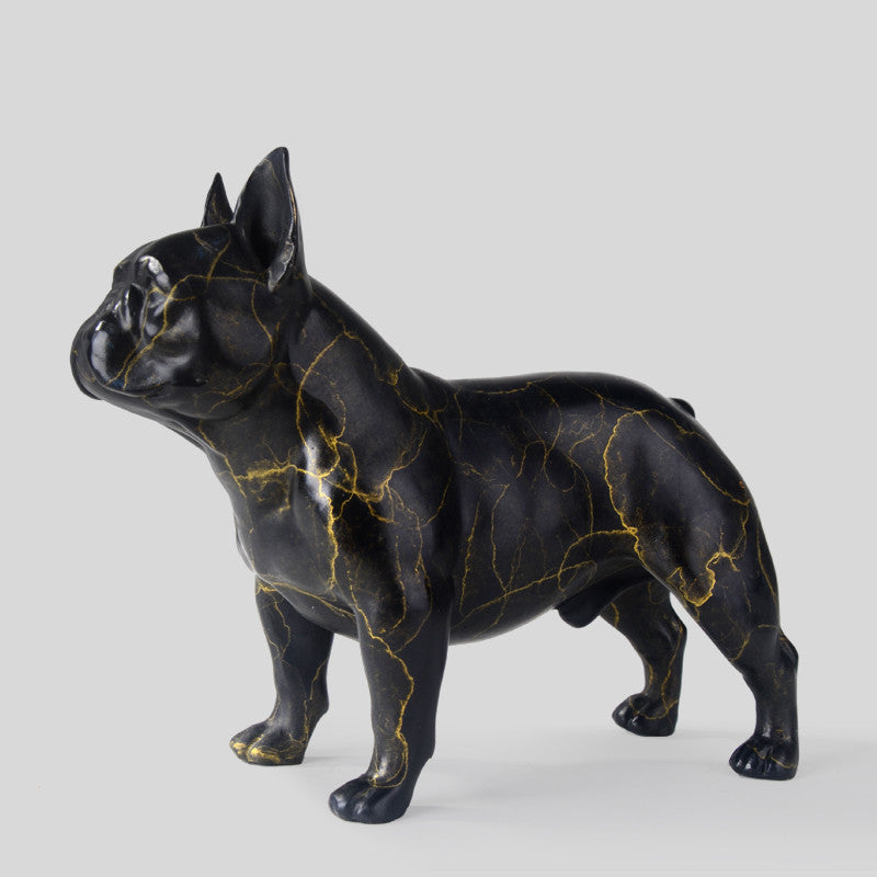 Lyxen™ Bronze Bulldog Sculpture — Modern Guardian Edition