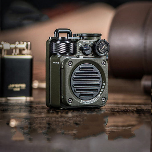 Lyxen ScoutBox – Tactical Retro Bluetooth Speaker