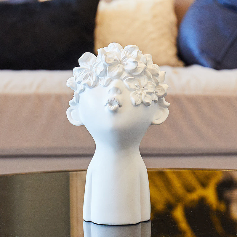 Lyxen Spring Blossoms – Modern Resin Sculpture