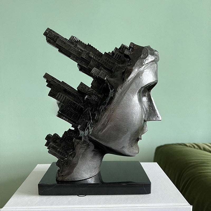Lyxen Architect Series – Metal Portrait Sculpture