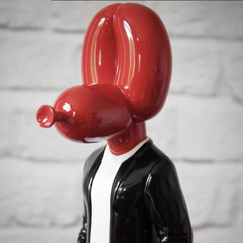 Lyxen™ Balloon Noble – Gentleman Dog Sculpture