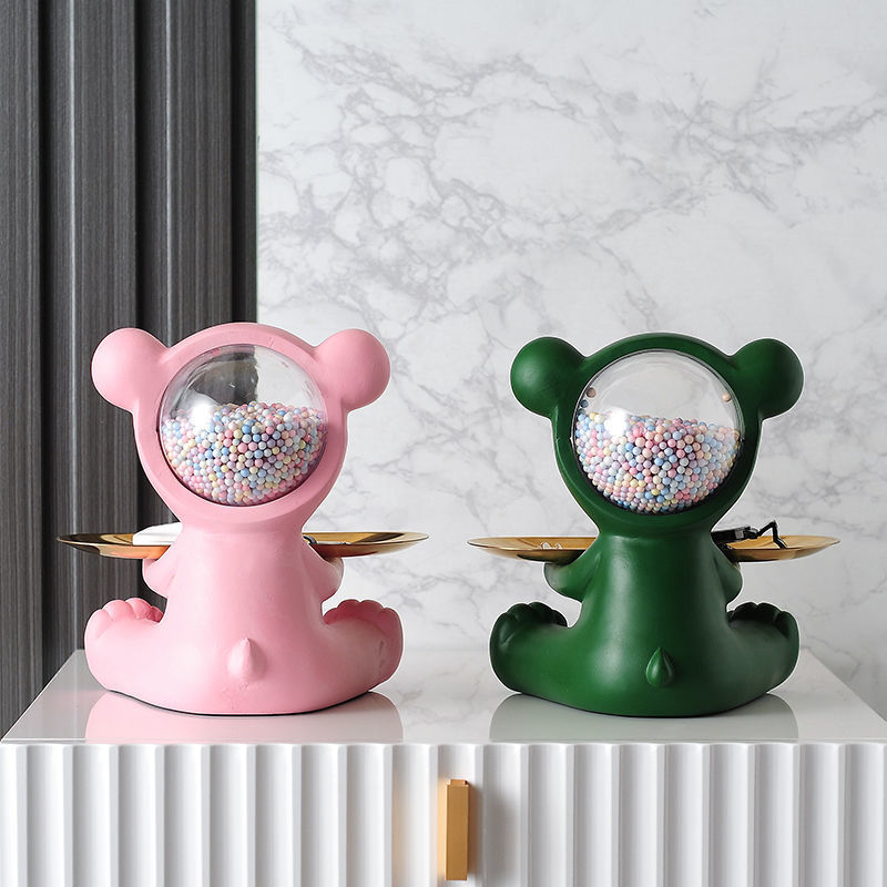 Lyxen AstroBear – Light Luxury Cartoon Storage Tray