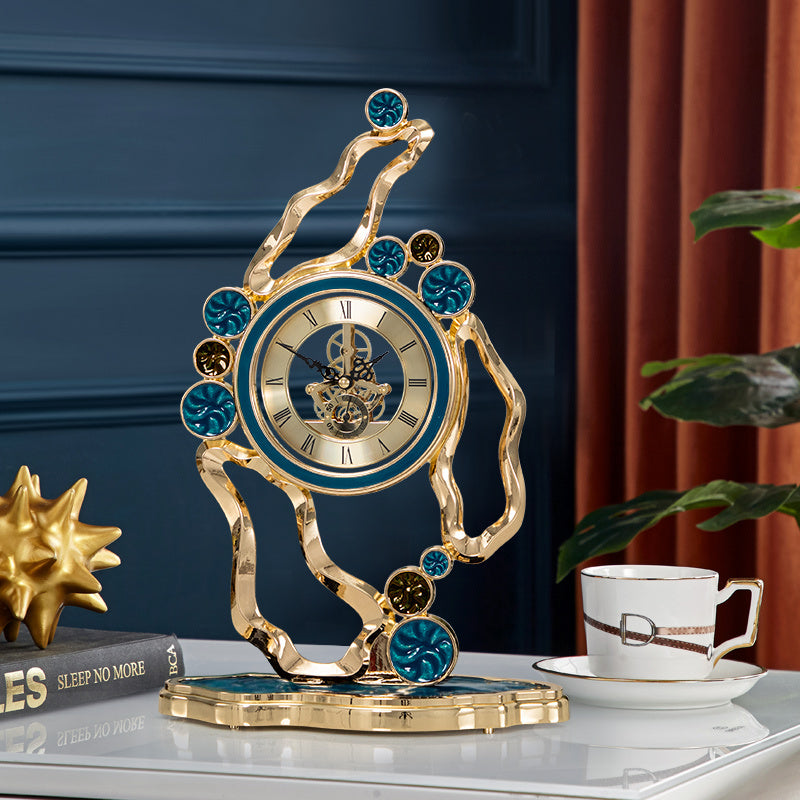 Lyxen™ Enamel GearTime Clock