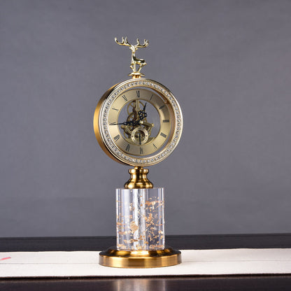 LYXEN™ Froude Desk Clock – Elegant Circular Accent