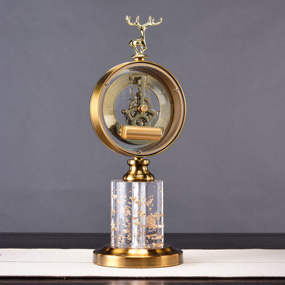 LYXEN™ Froude Desk Clock – Elegant Circular Accent