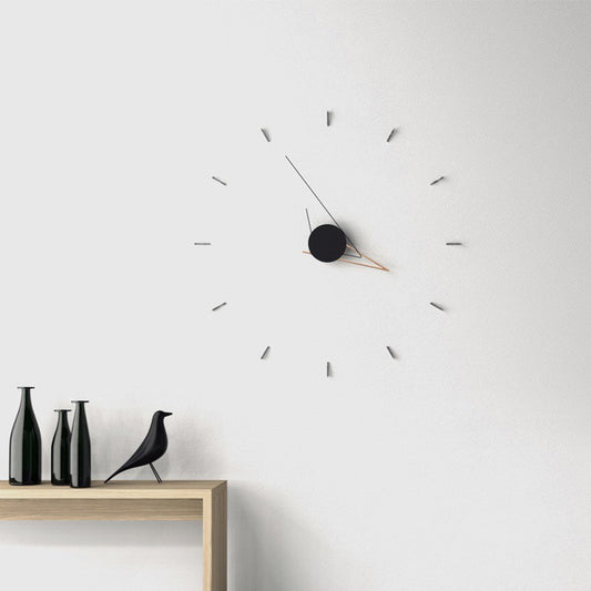 LYXEN™ Silhouette Wall Clock – Modern Nordic Minimalist Art
