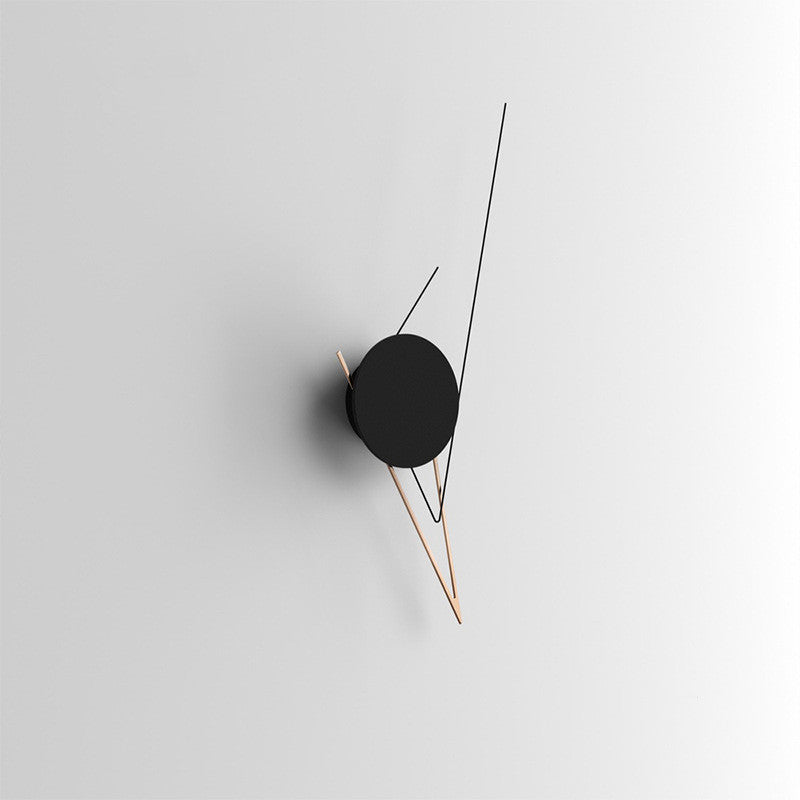 LYXEN™ Silhouette Wall Clock – Modern Nordic Minimalist Art