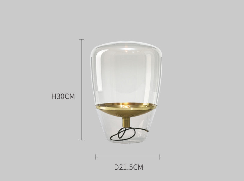 LYXEN™ Alto – Scandinavian Glass Table Lamp