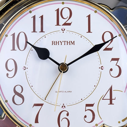 Lyxen LuxePlay™ – European Cartoon Desk Clock | Bedroom & Living Room Ornament