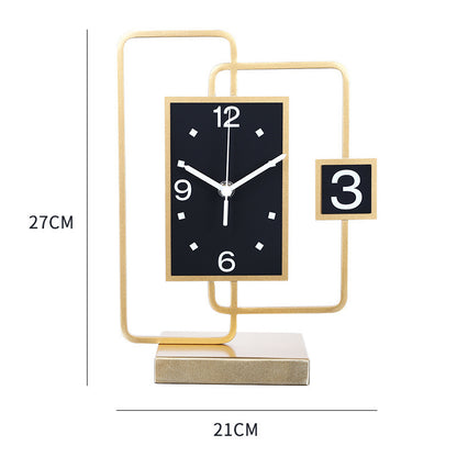 LYXEN™ LuxeDesk Clock – Modern Simplicity in Motion