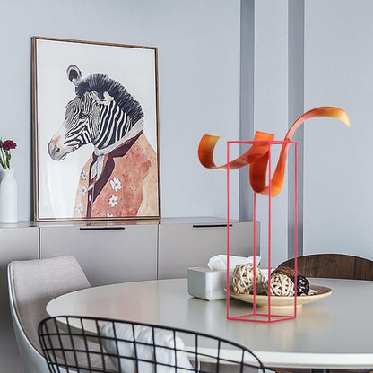 Lyxen™ Ember Flow – Abstract Iron Sculpture