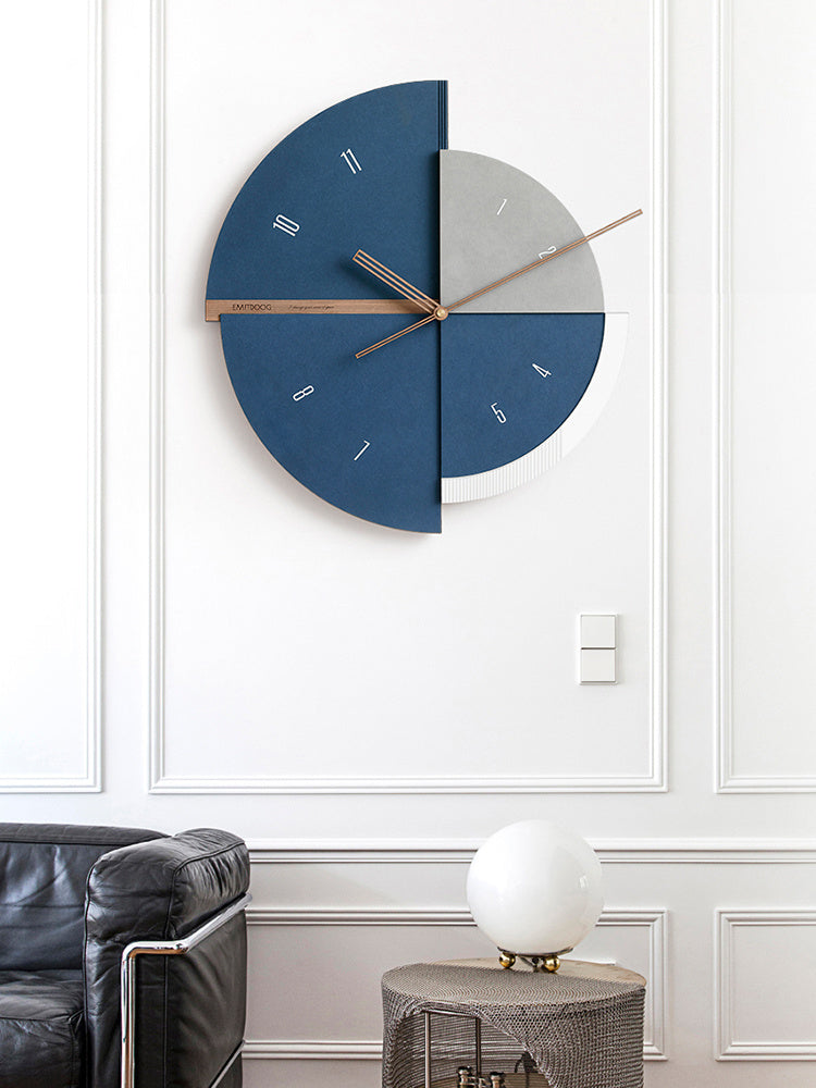 Lyxen NordicLux™ – Light Luxury Wall Clock | Creative Timepiece & Home Decor Art