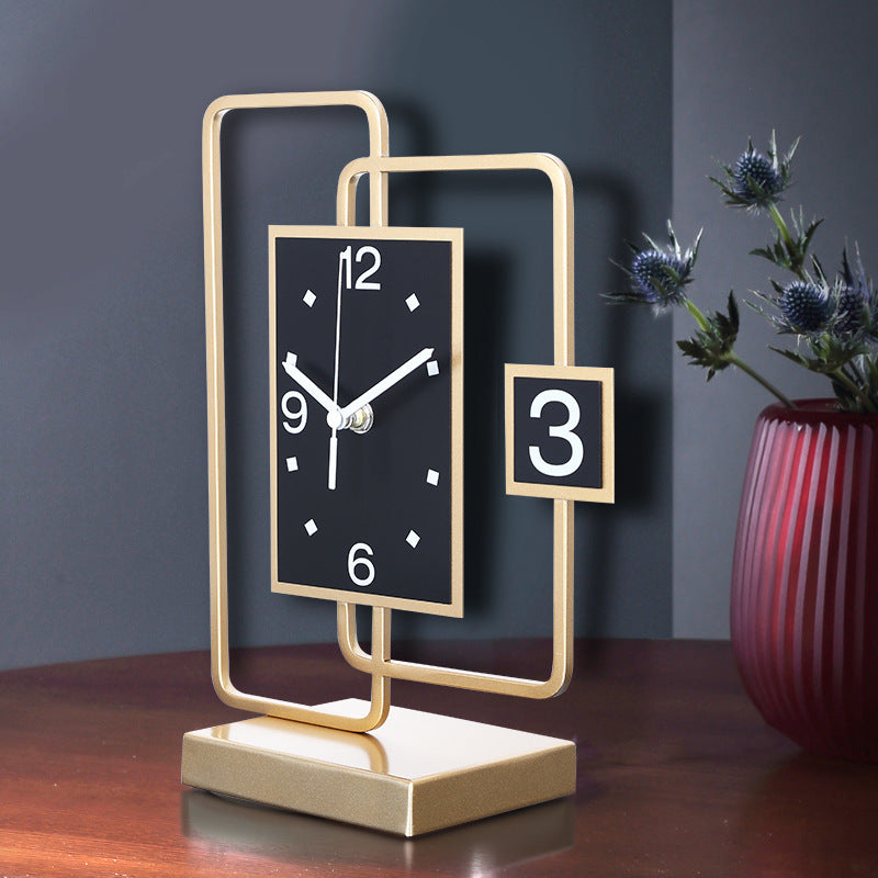 LYXEN™ LuxeDesk Clock – Modern Simplicity in Motion