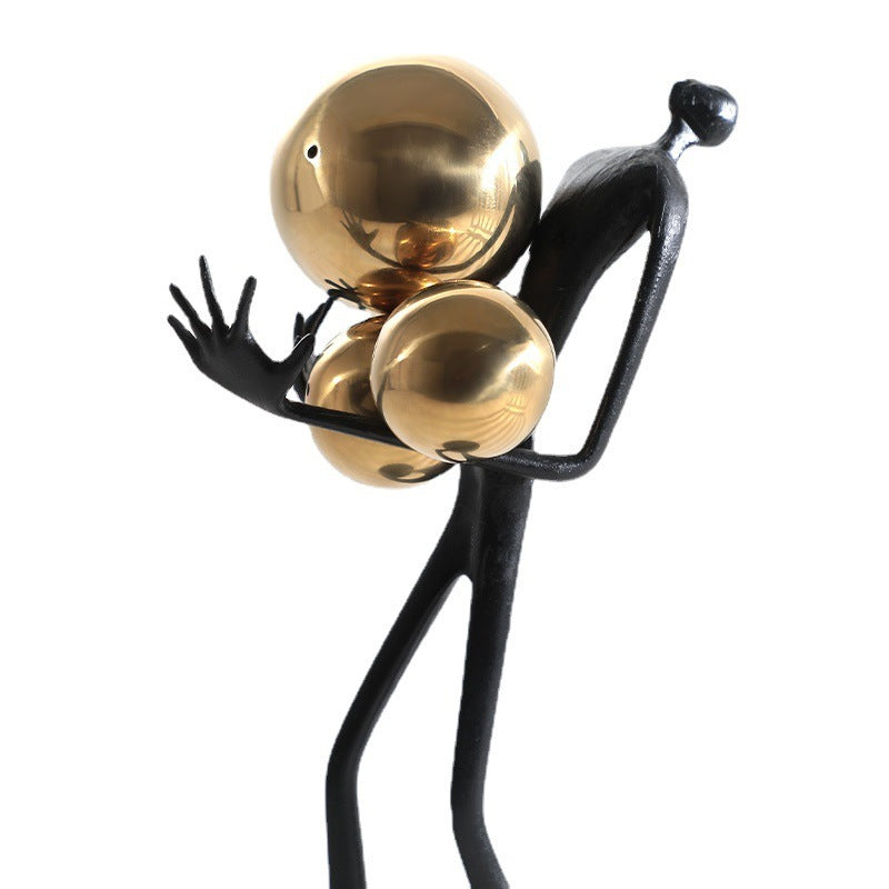 Lyxen™ Alloy Sentinel – Light Luxury Metal Sculpture