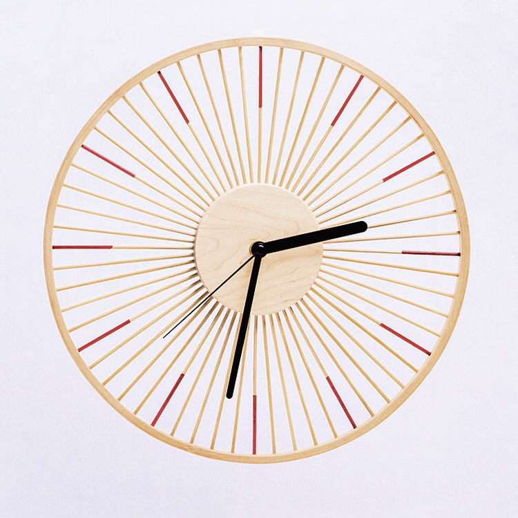 LYXEN ZenTime – Japanese Wood Wall Clock