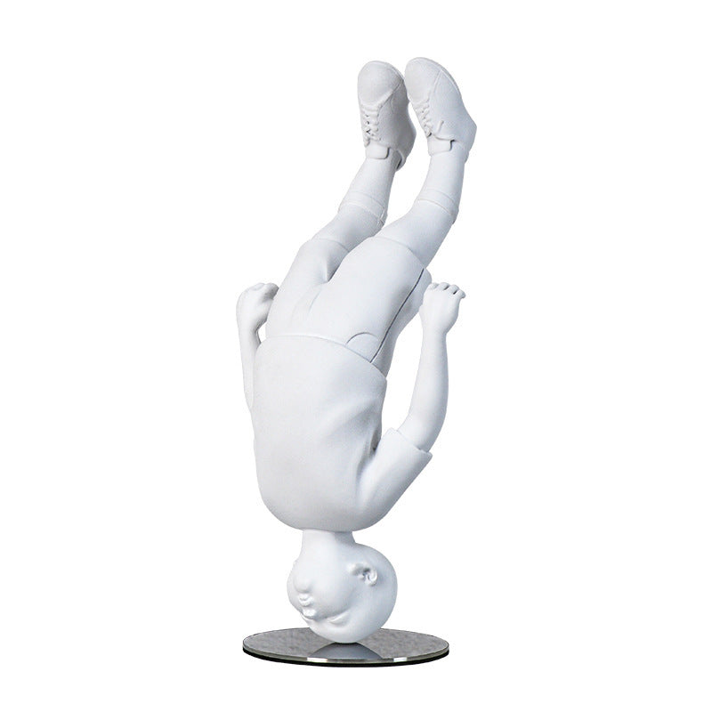 Lyxen™ Balance Child – Handstand Boy Sculpture