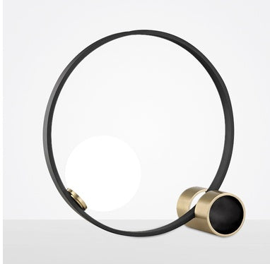 LYXEN™ Luno – Nordic Frosted Glass Table Lamp