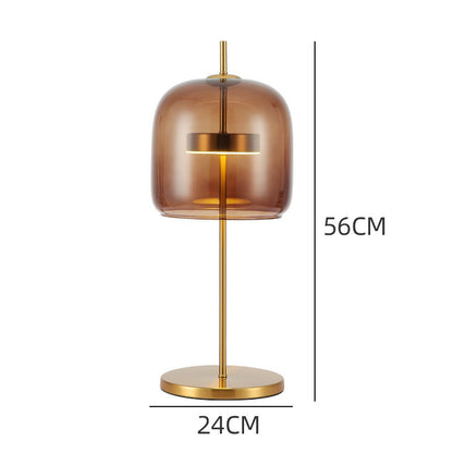 Lyxen GlowForm™ – Modern Decorative Metal Bedside Lamp