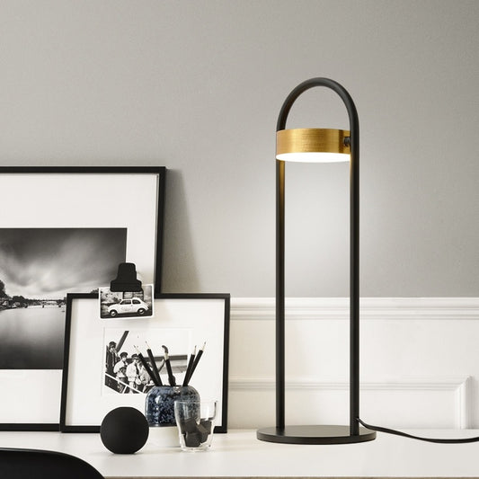 LYXEN™ Luno – Nordic Frosted Glass Table Lamp