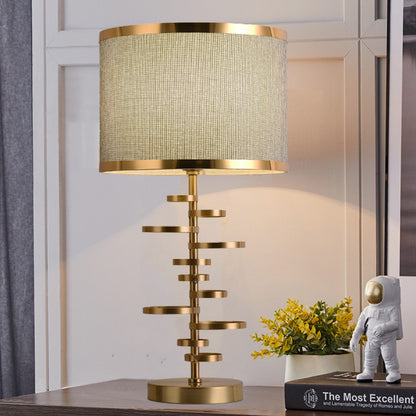 Lyxen HaloLux™ Modern Copper Table Lamp