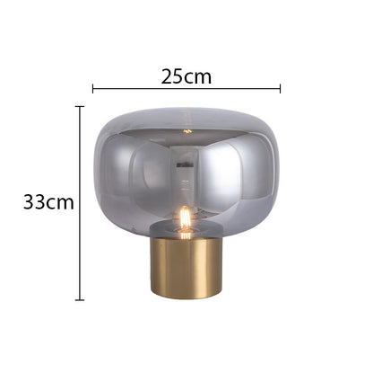 Lyxen GlowForm™ – Modern Decorative Metal Bedside Lamp