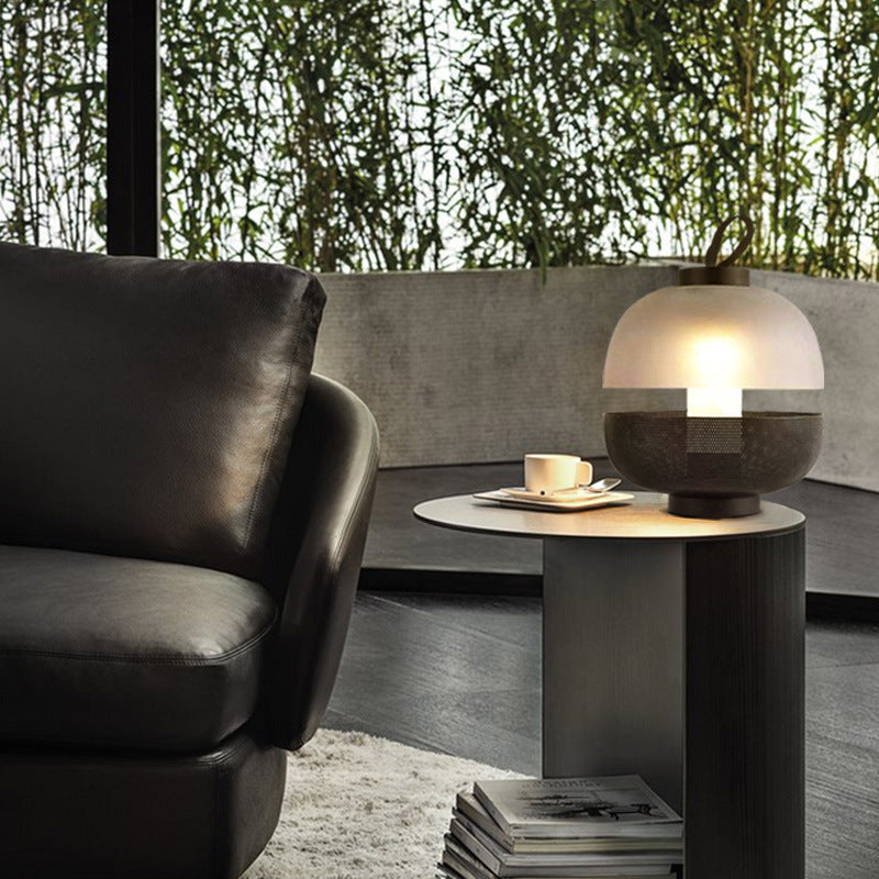 LYXEN™ Strato – Retro Glass Bedside Lamp